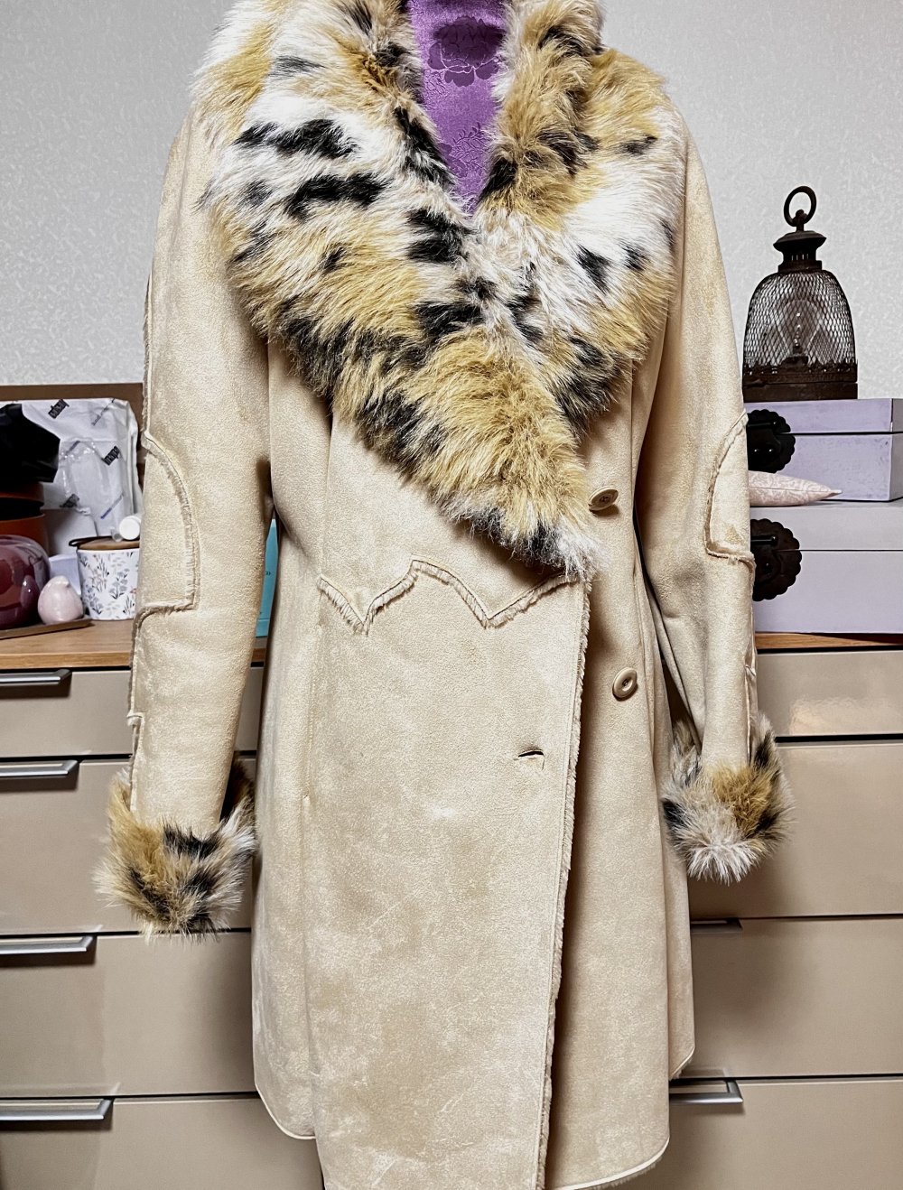 Neuwertiger Schicker Mantel von Sarah Kern - Gr 36