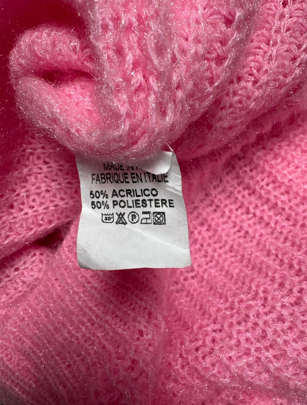 Strickpullover, lang, M/L
