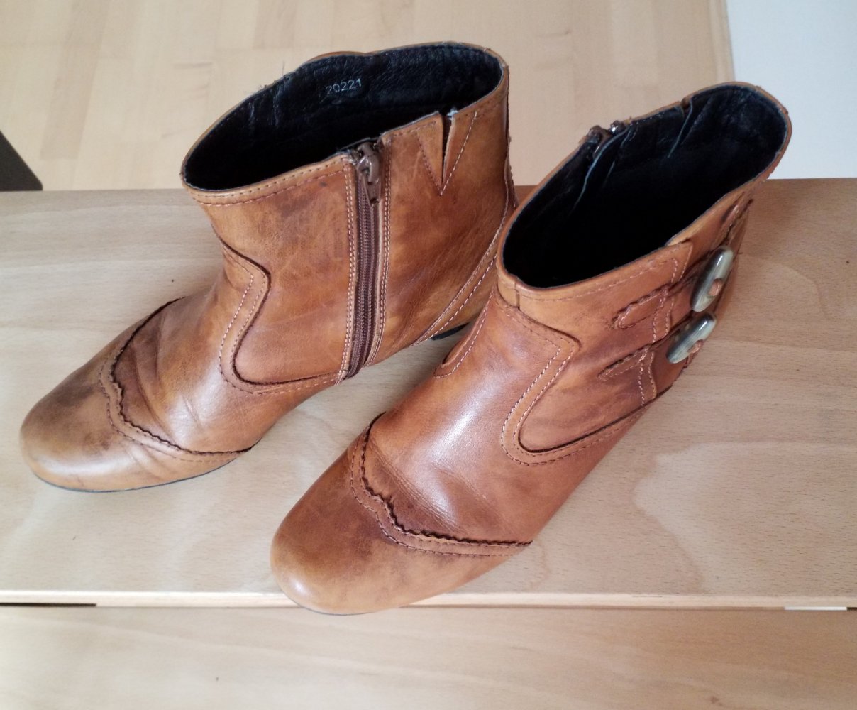 Damenstiefeletten/ Vintagelook