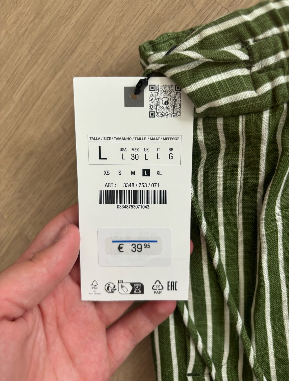 Sommerhose/ZARA/NEU