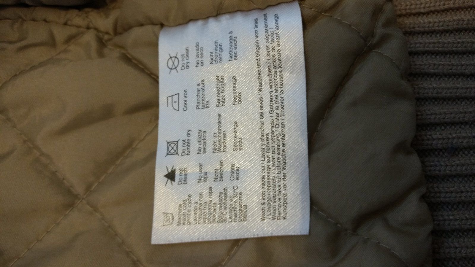 Esprit Edc Jacke Anorak Winterjacke Fellkragen S M Creme Damen