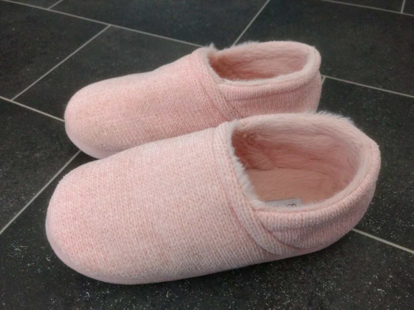 Ikea Bademantel Hausmantel Njuta weiß NEU OVP Hausschuhe rosa