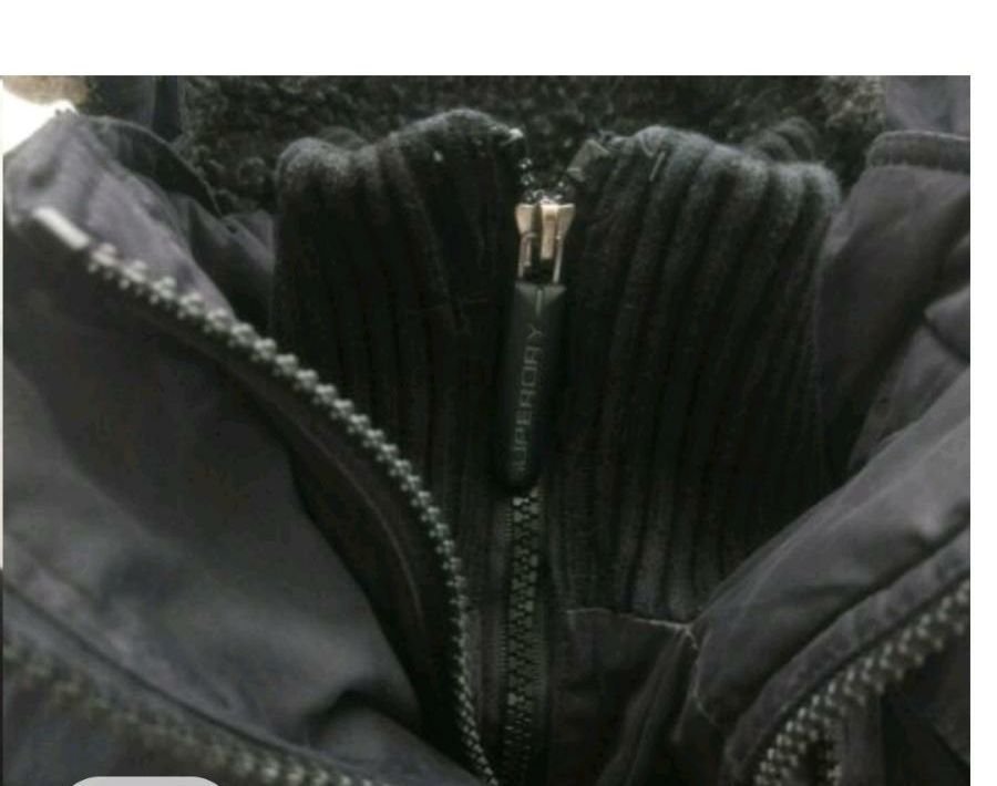 Superdry XS M Jacke Anorak Mantel Parka The Windcheater Klassiker