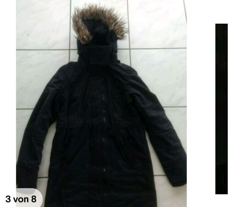 Superdry XS M Jacke Anorak Mantel Parka The Windcheater Klassiker