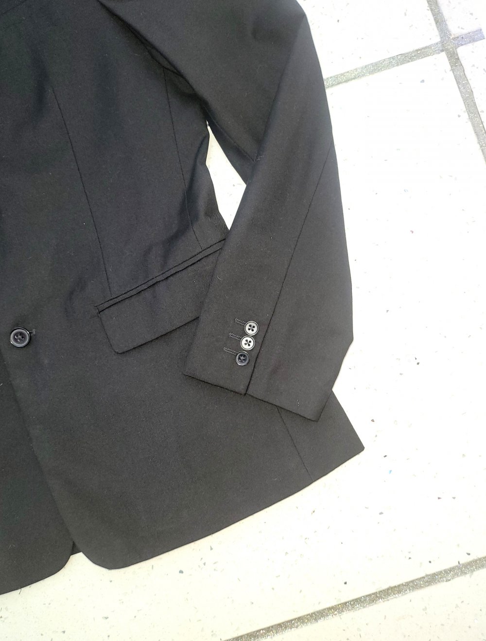 170 #jungen #Herren #Anzug #Blazer #Jacke #schwarz #talliert