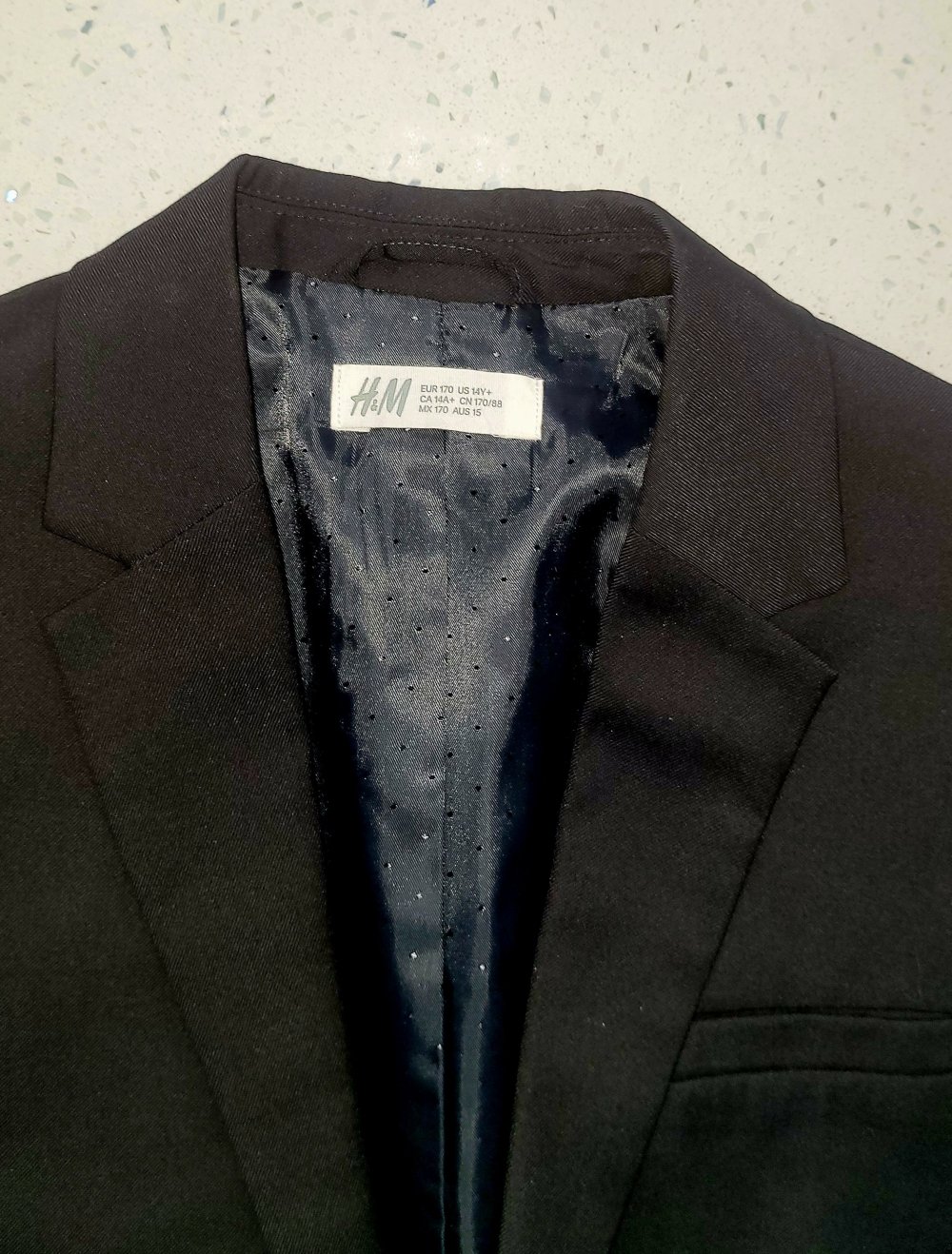 170 #jungen #Herren #Anzug #Blazer #Jacke #schwarz #talliert