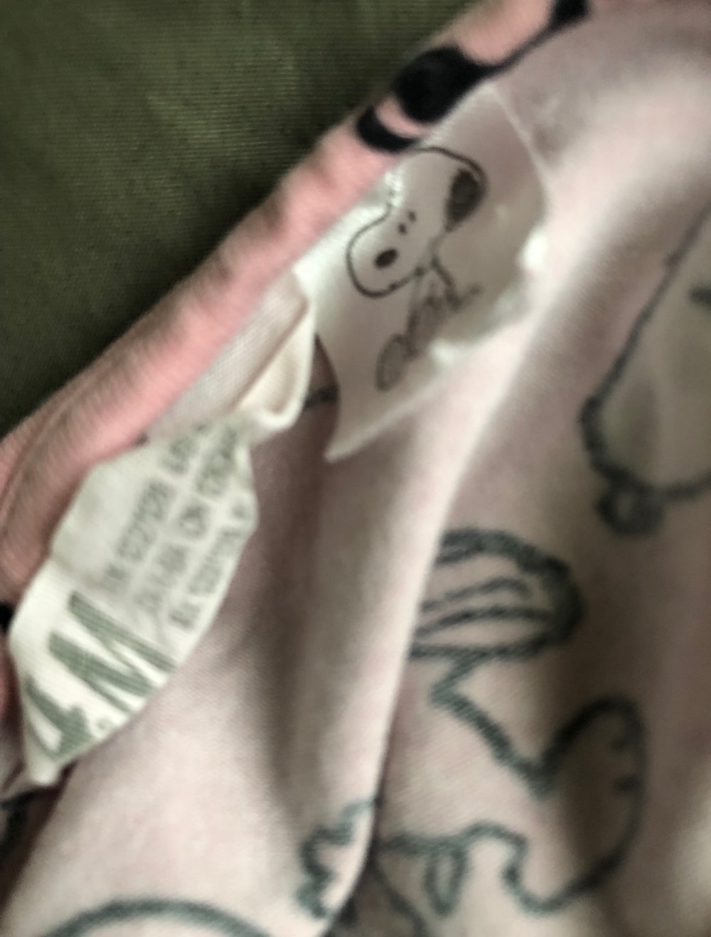 Gr 128 Kleid Snoopy