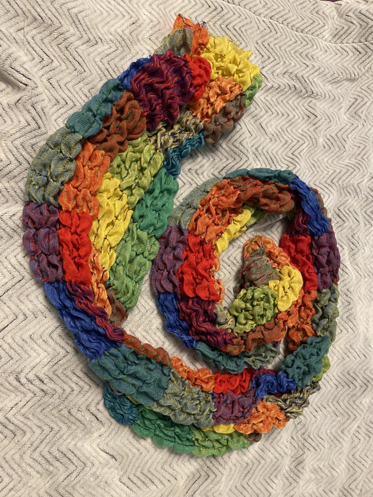 Regenbogenschal