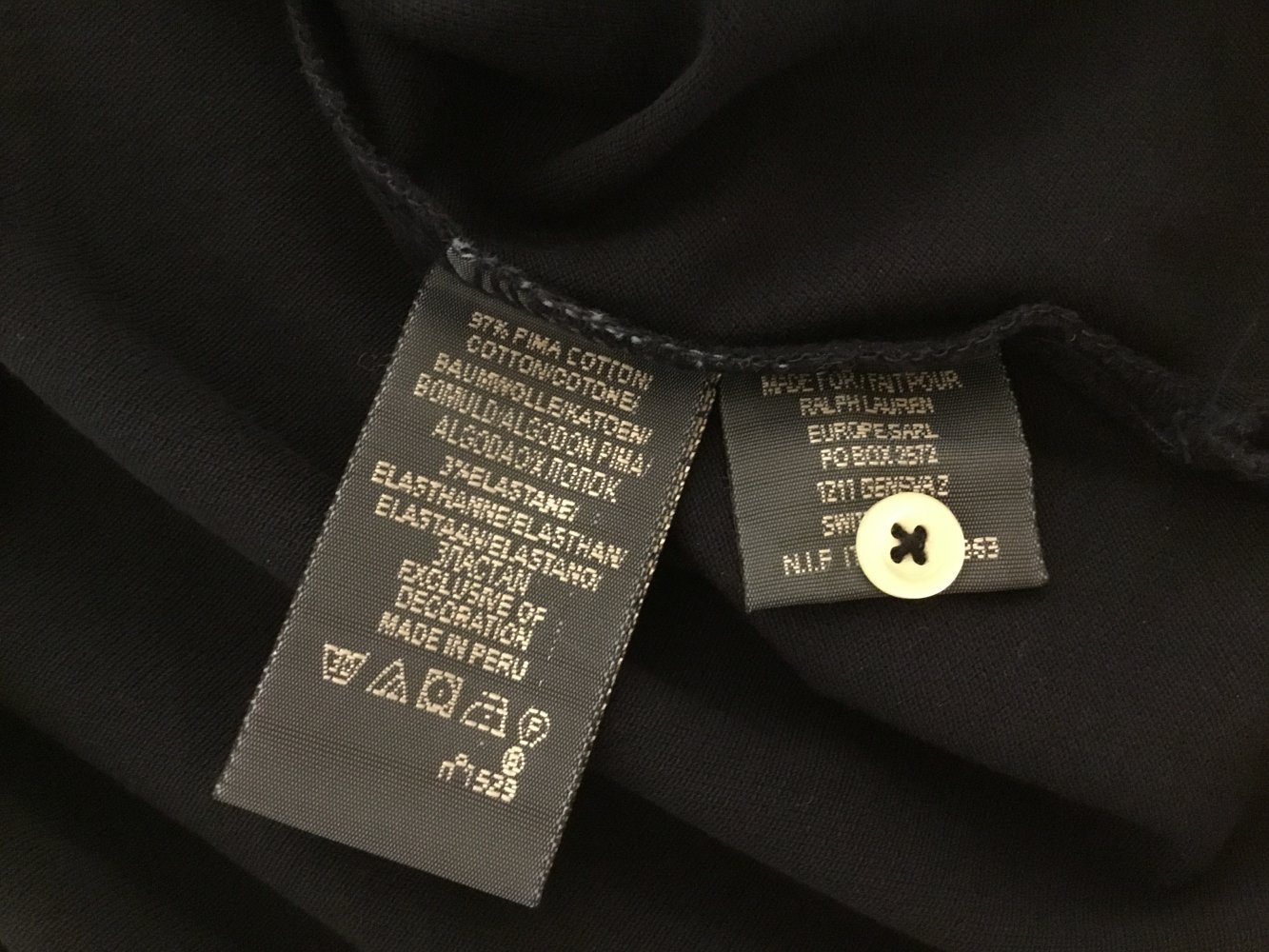 Neu! Poloshirt von Ralph Lauren in dunkelblau
