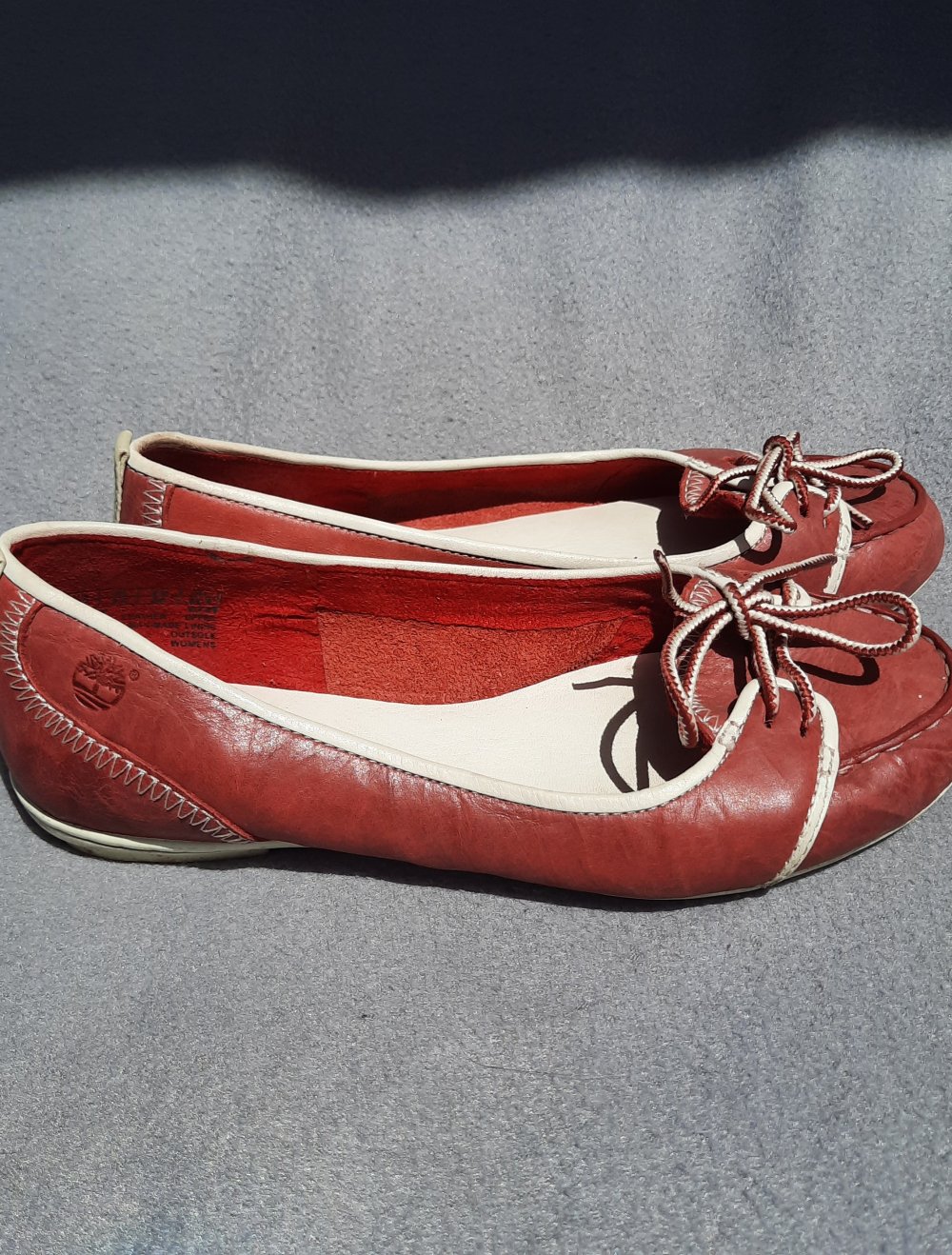Ballerinas Gr.36 Timberland rot top Zustand