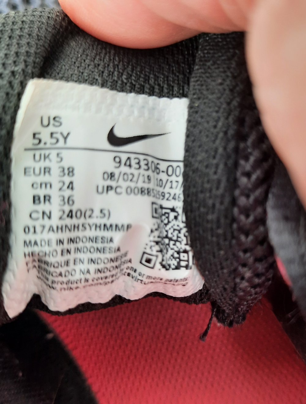 Nike Sportschuhe Sneakersschuhe Stoffschuhe Gr.38