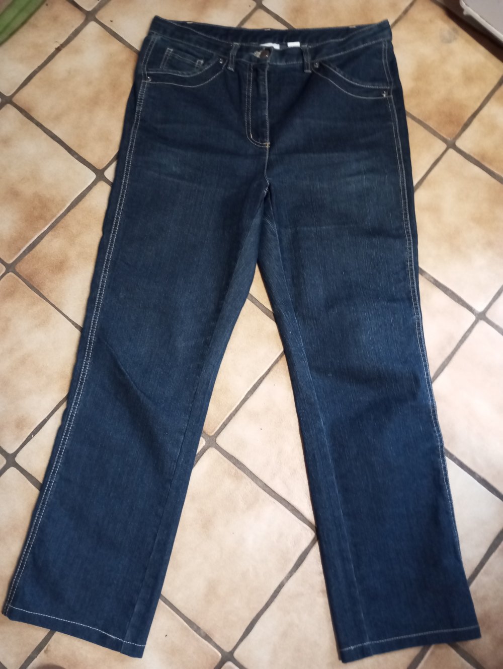 Jeans in geraden Schnitt