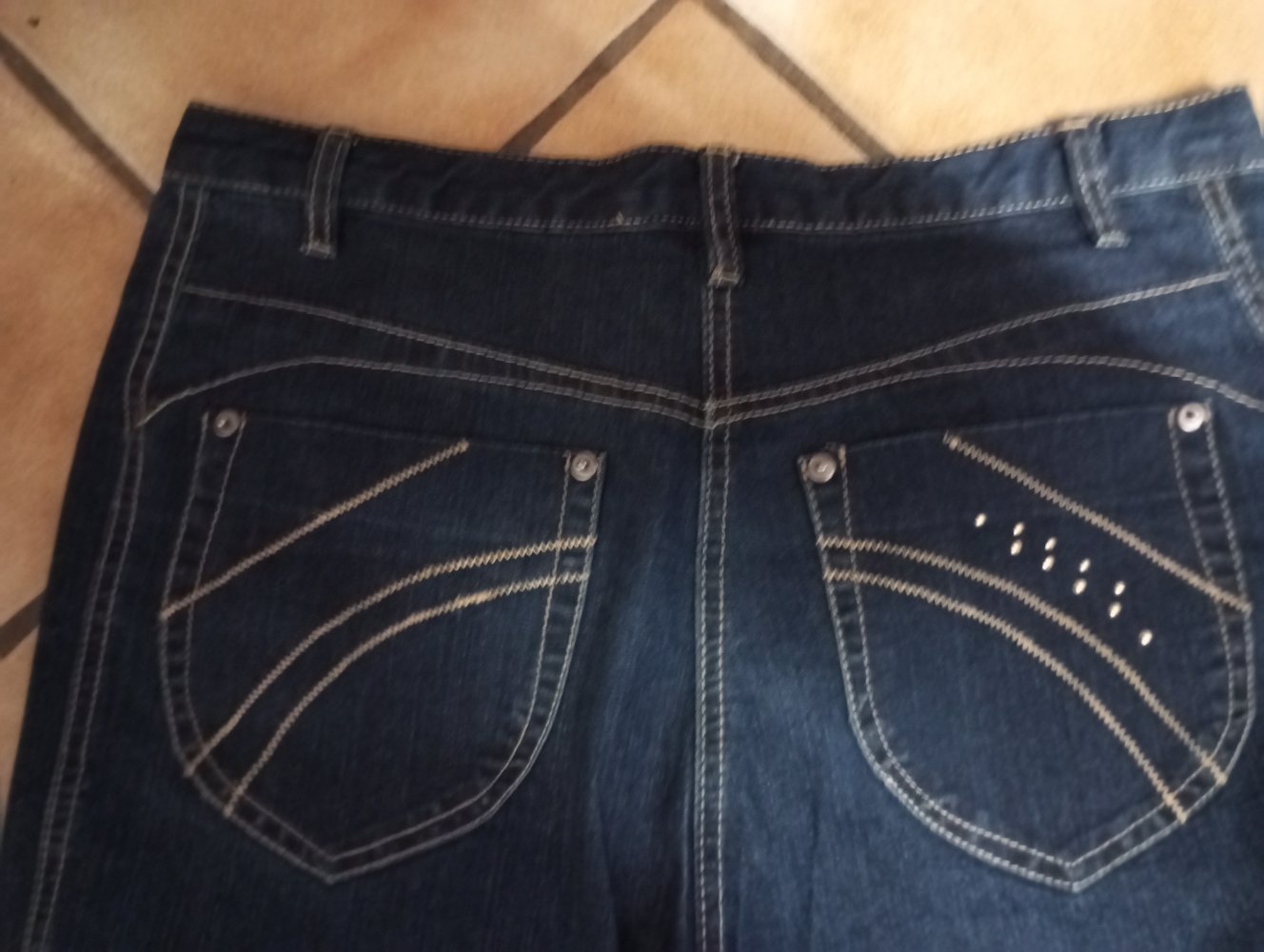 Jeans in geraden Schnitt