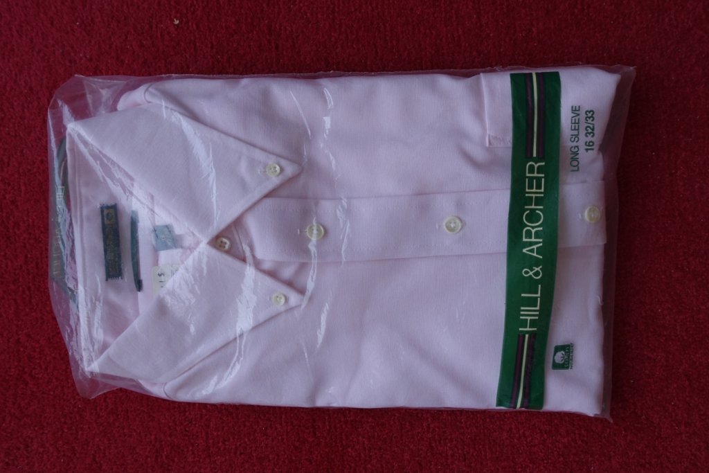 Hill & Archer Hemd Lang Arm Gr 54