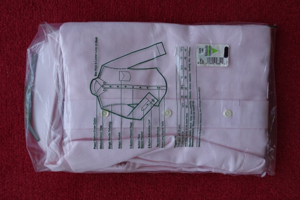 Hill & Archer Hemd Lang Arm Gr 54