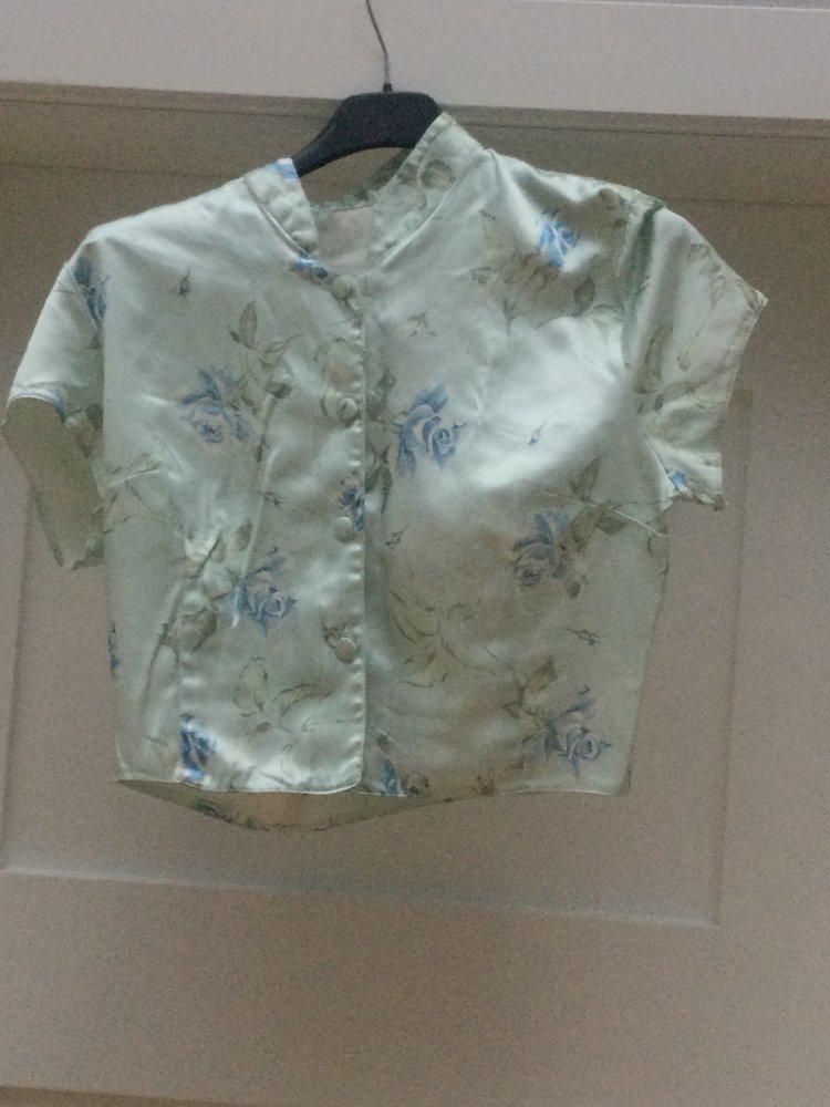 Satinbluse
