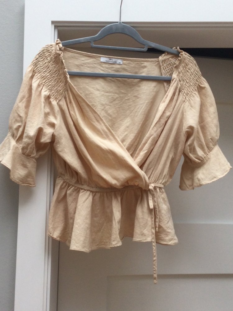 Schulterfreie Bluse