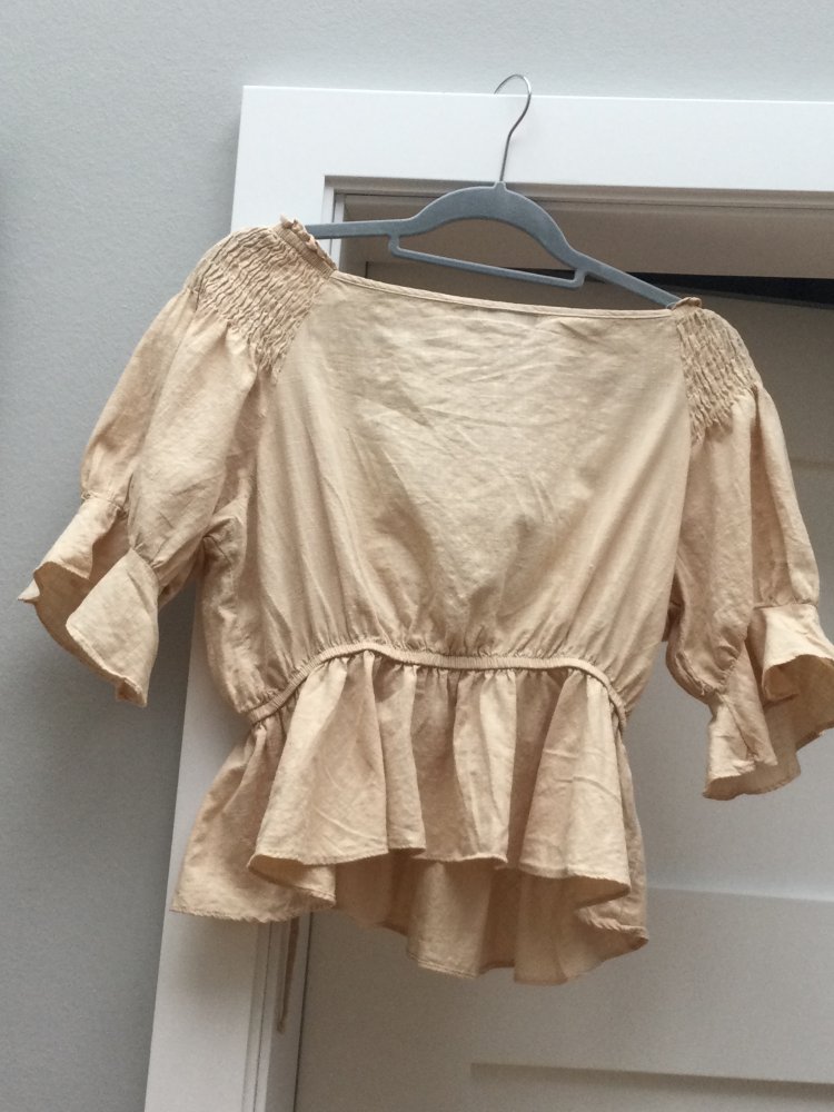 Schulterfreie Bluse