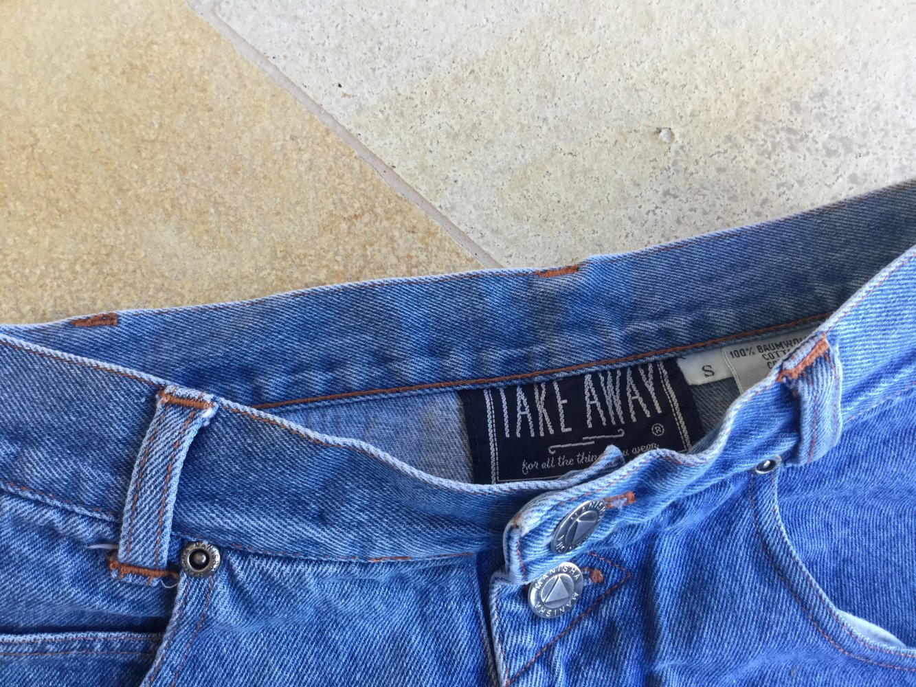 Jeansshort 