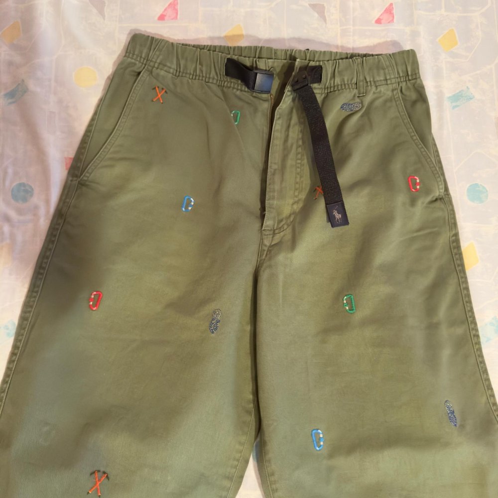 POLO RALPH LAUREN HOSE OLIVE/KHAKI
