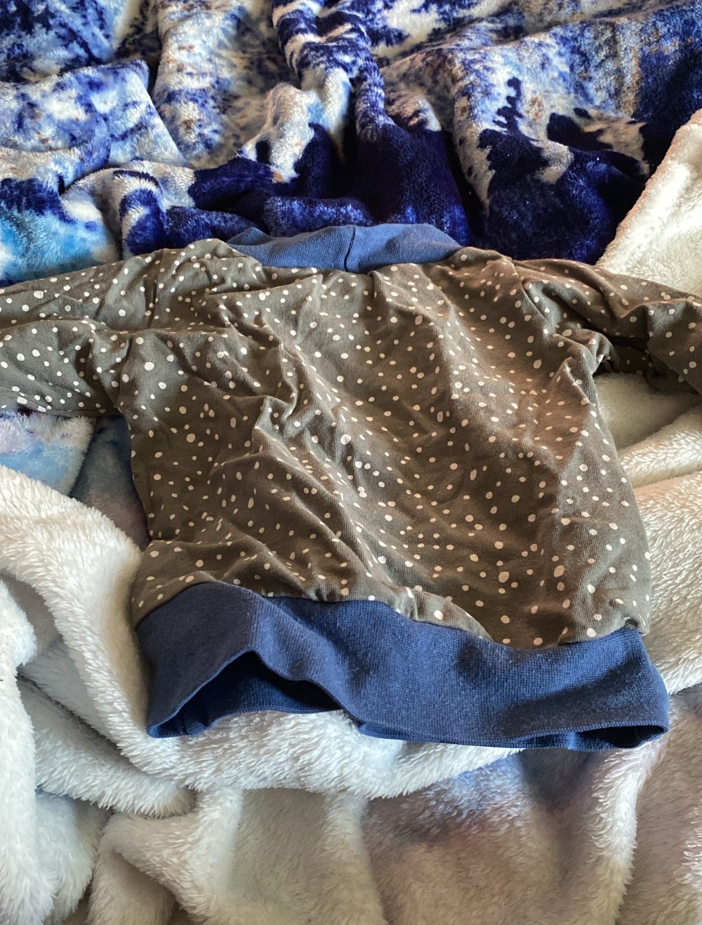 selbst genähter Pullover