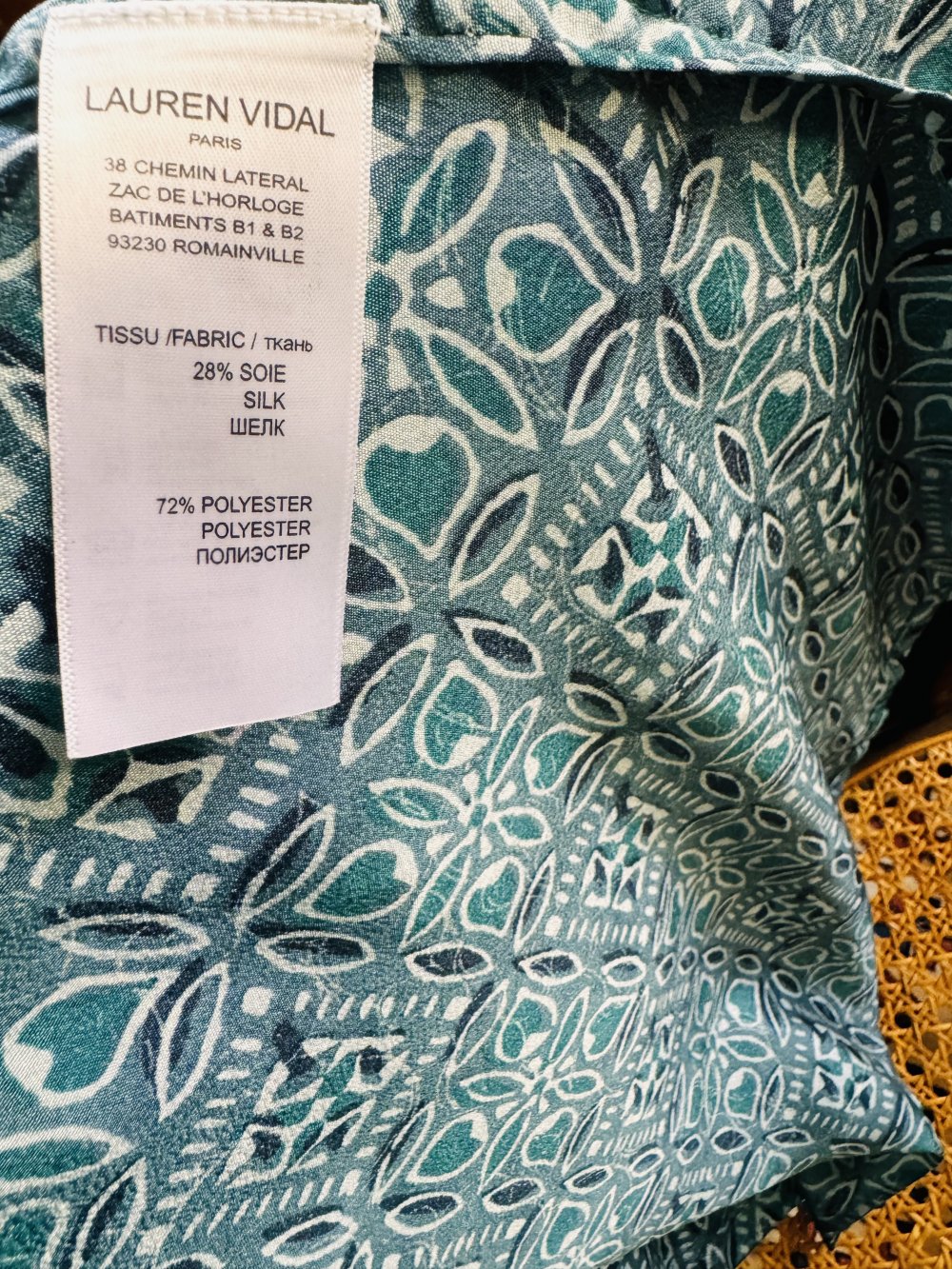 Kimono mit Seide, neu