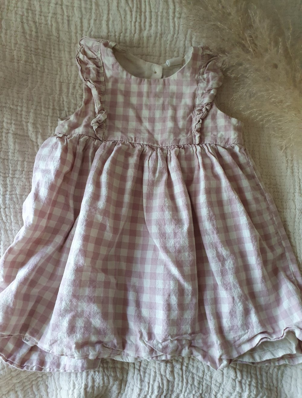 kariertes Sommerkleid