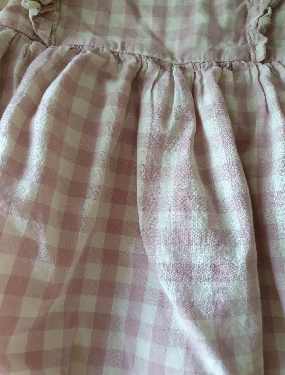 kariertes Sommerkleid