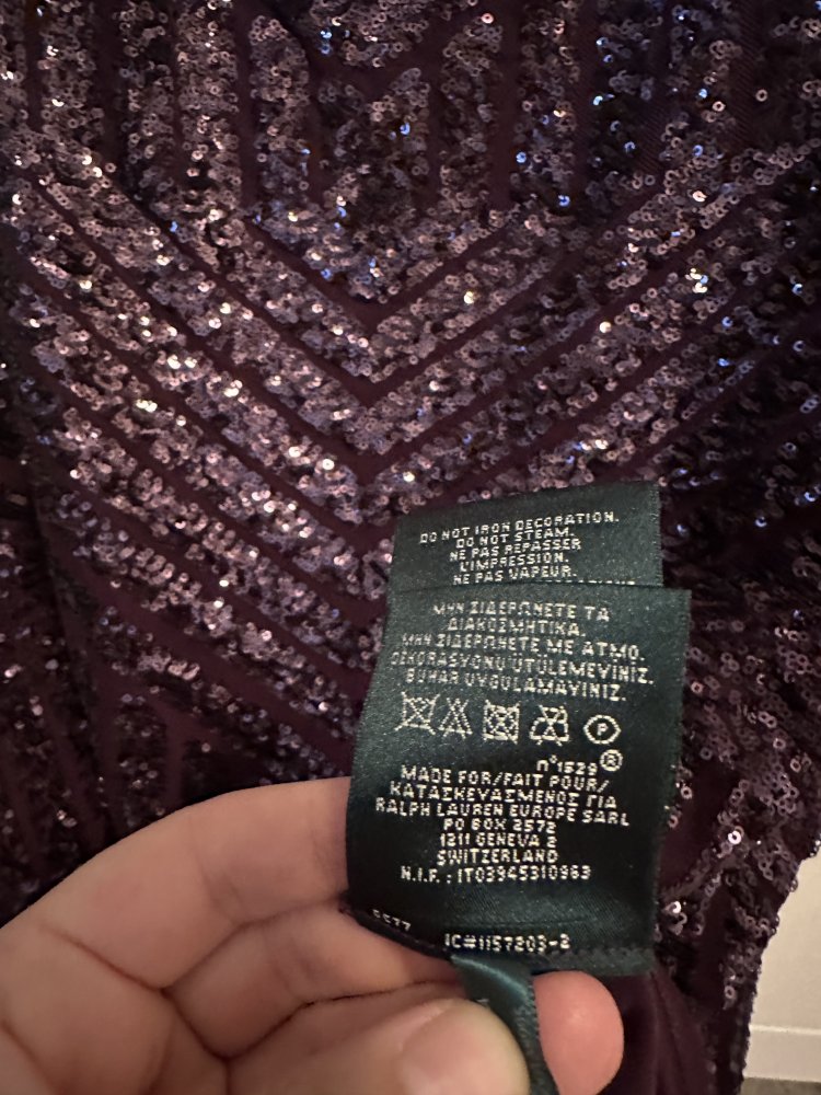 Ralph Lauren Kleid mit Pailletten