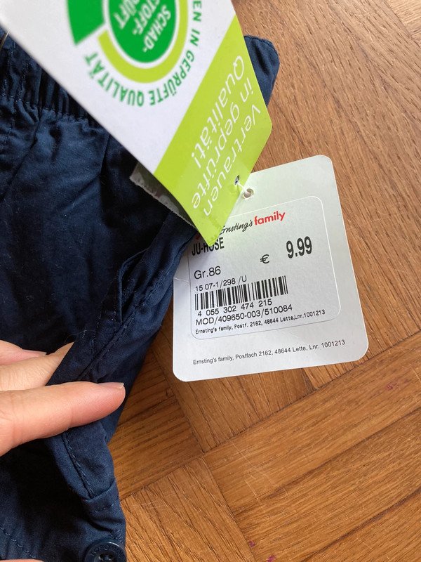 Neu Hose für Kinder, Jungen, Größe 86, aus Baumwolle,
