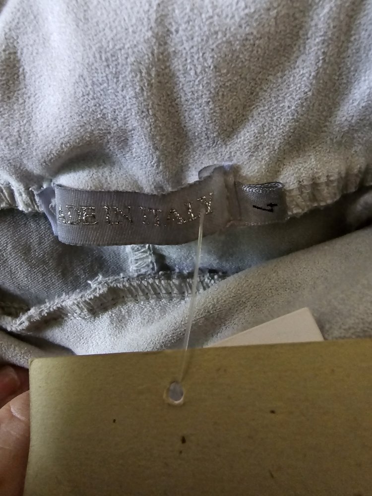 Tredy Zukauf Joggpant Gr. 48 in Silber, ungetragen