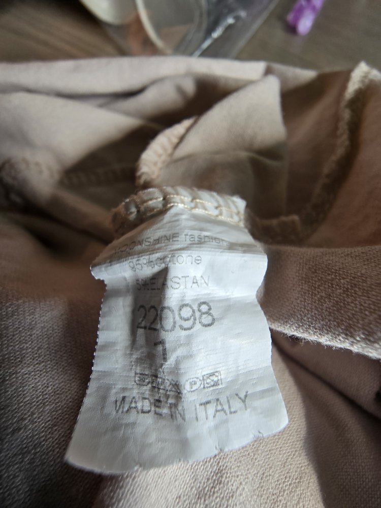 Tunika von moonshine in Beige Gr. 44