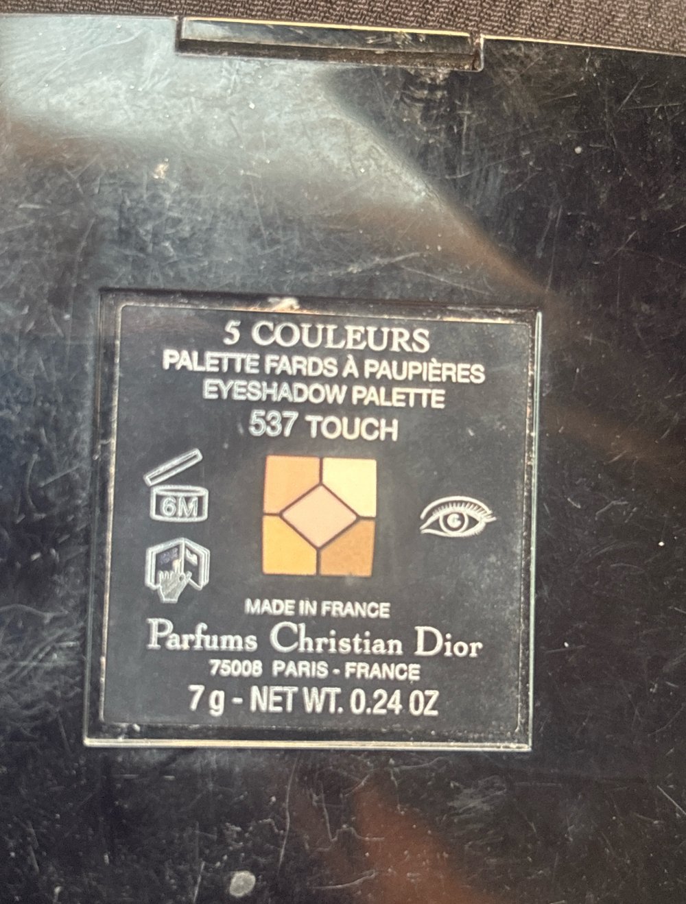 Lidschatten Dior nude Töne