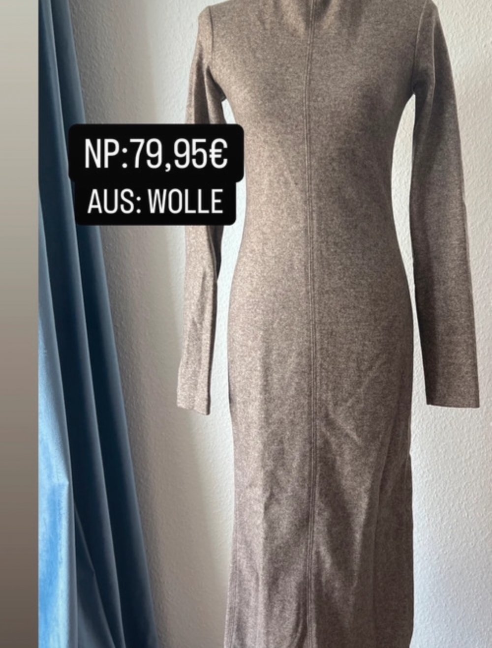 wollkleid gr.S neu Zara