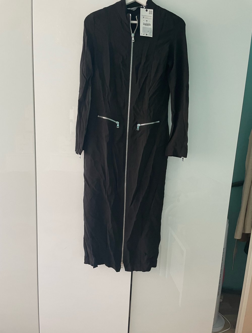 Mantel kleid gr.M neu Zara