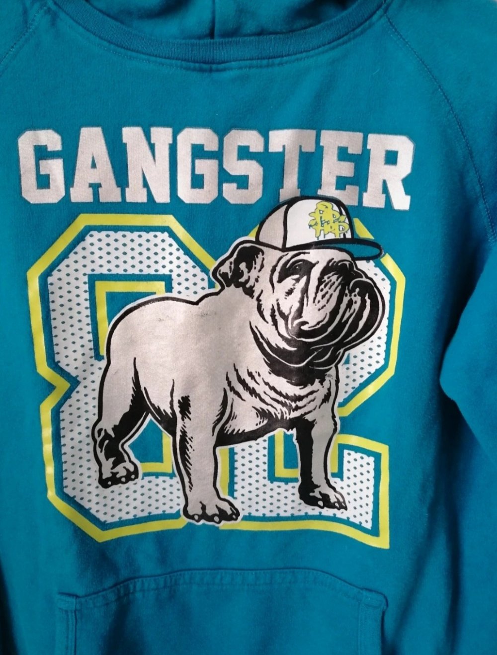 Kapuzenpullover Hoodie mit Hund