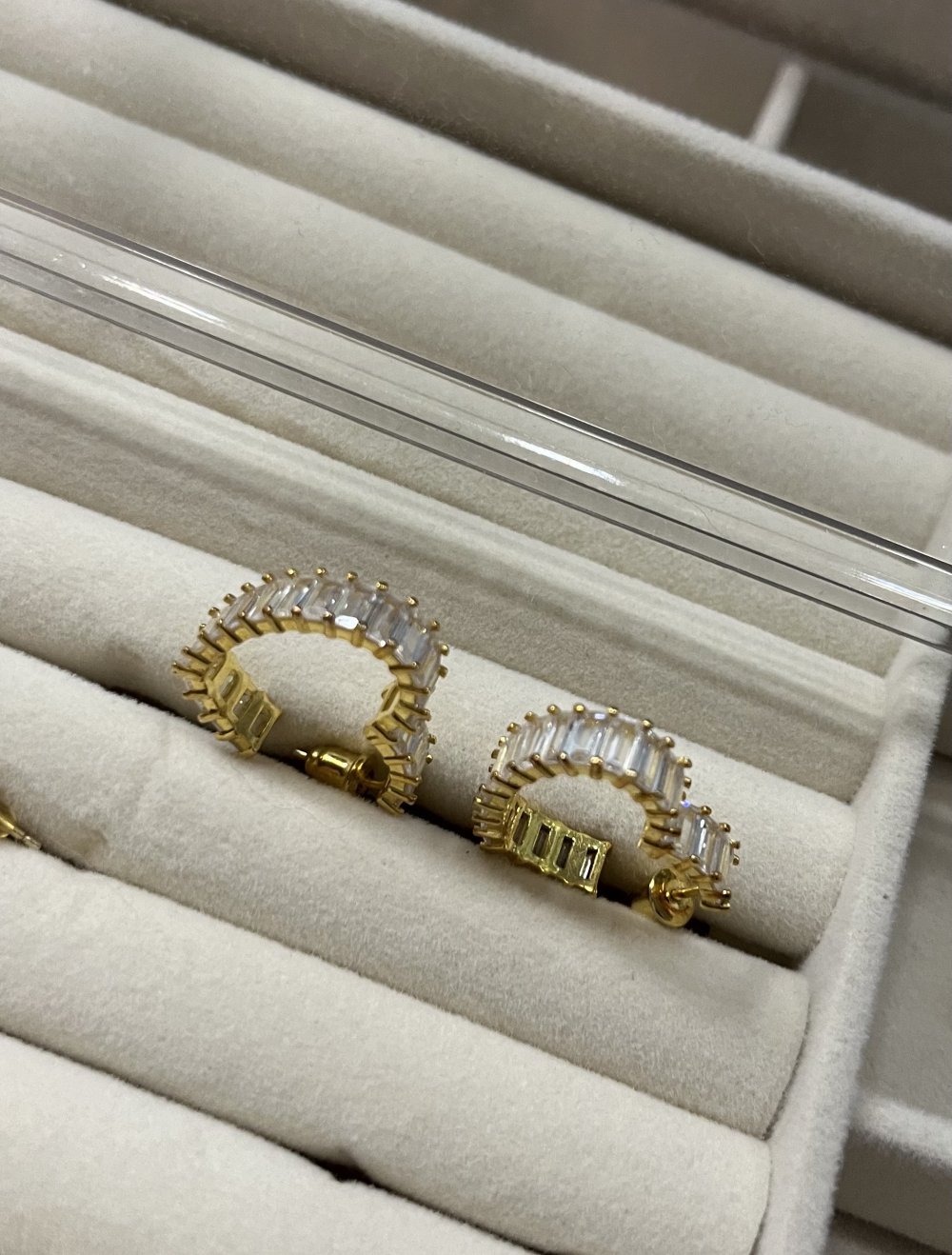 Heart Deluxe Creolen | 18K vergoldet