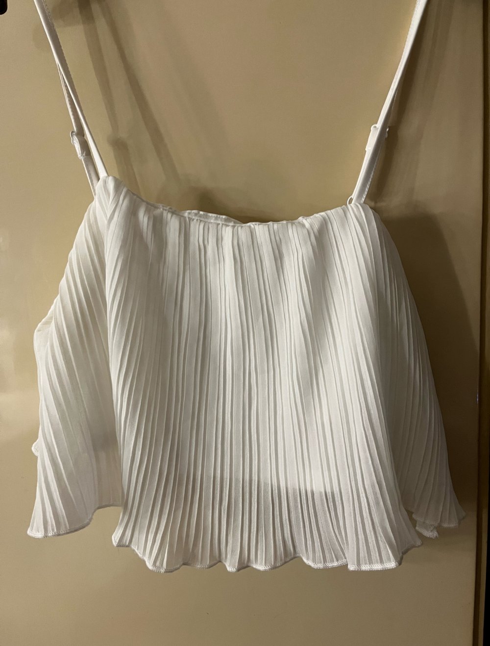 Crop Top mit falten