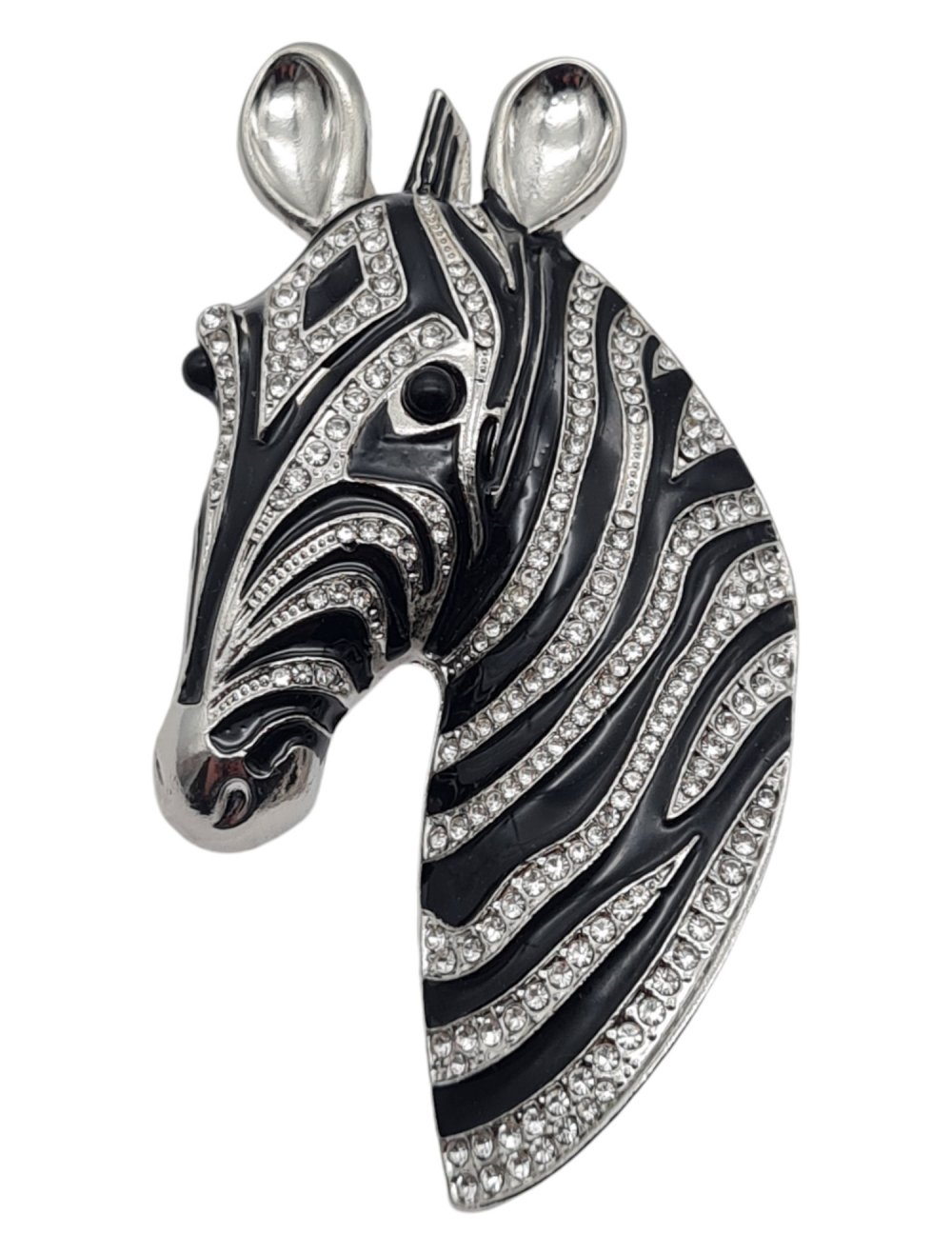 Brosche Zebra