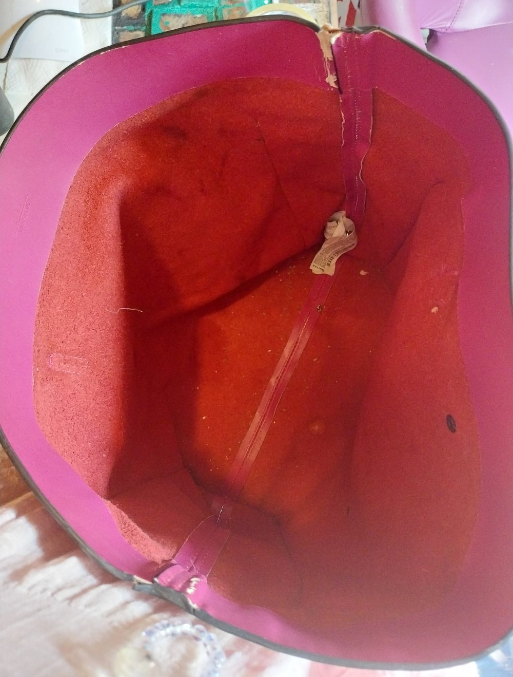 pinke Tasche