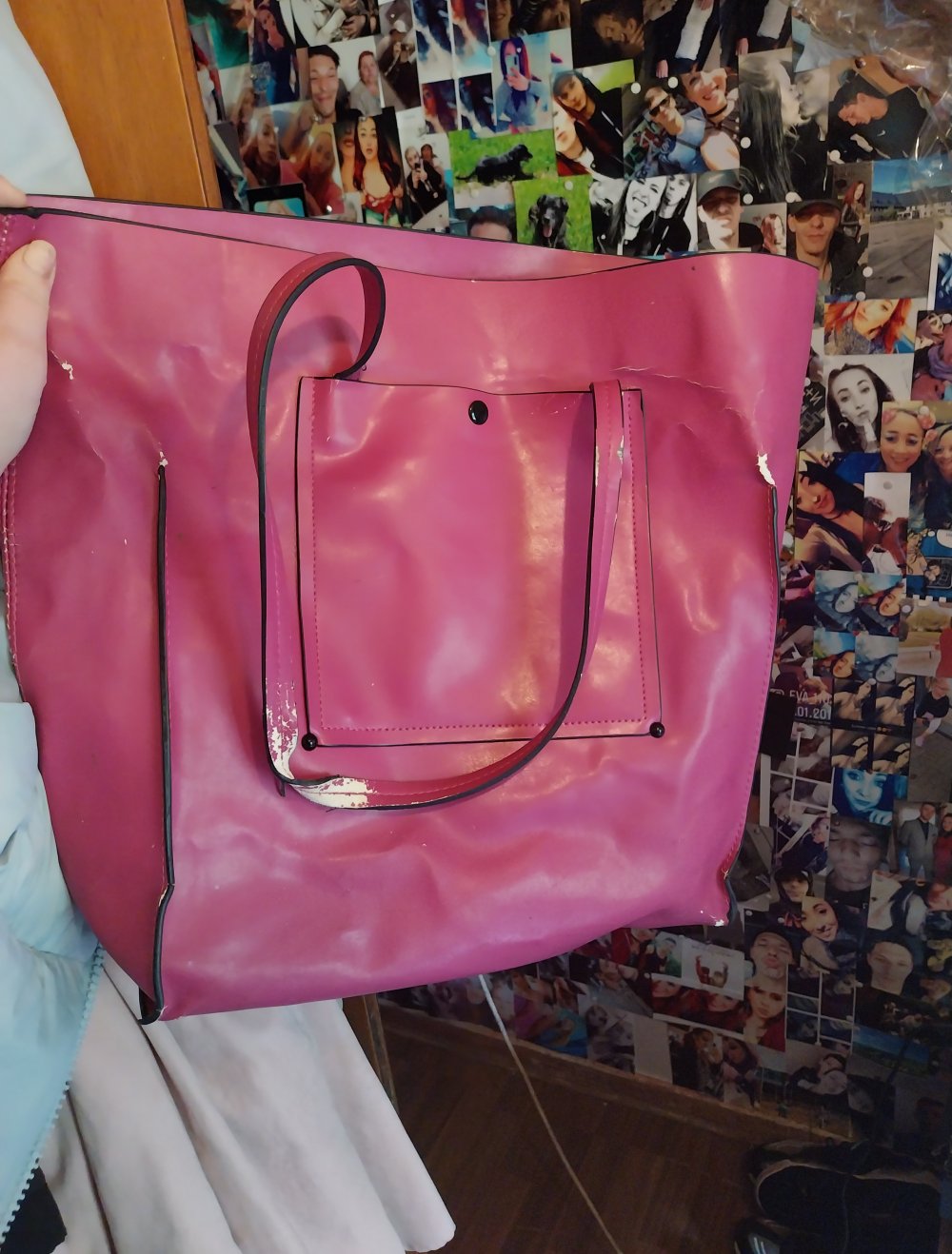 pinke Tasche