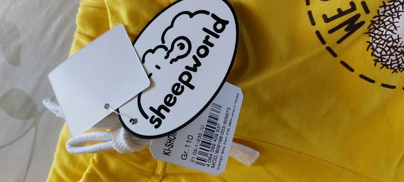Sheepworld Set Shirt und Shorts Gr. 110