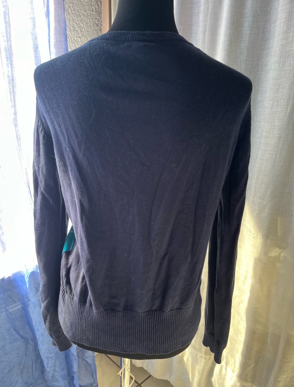 Strickjacke Baumwolle Gr. L