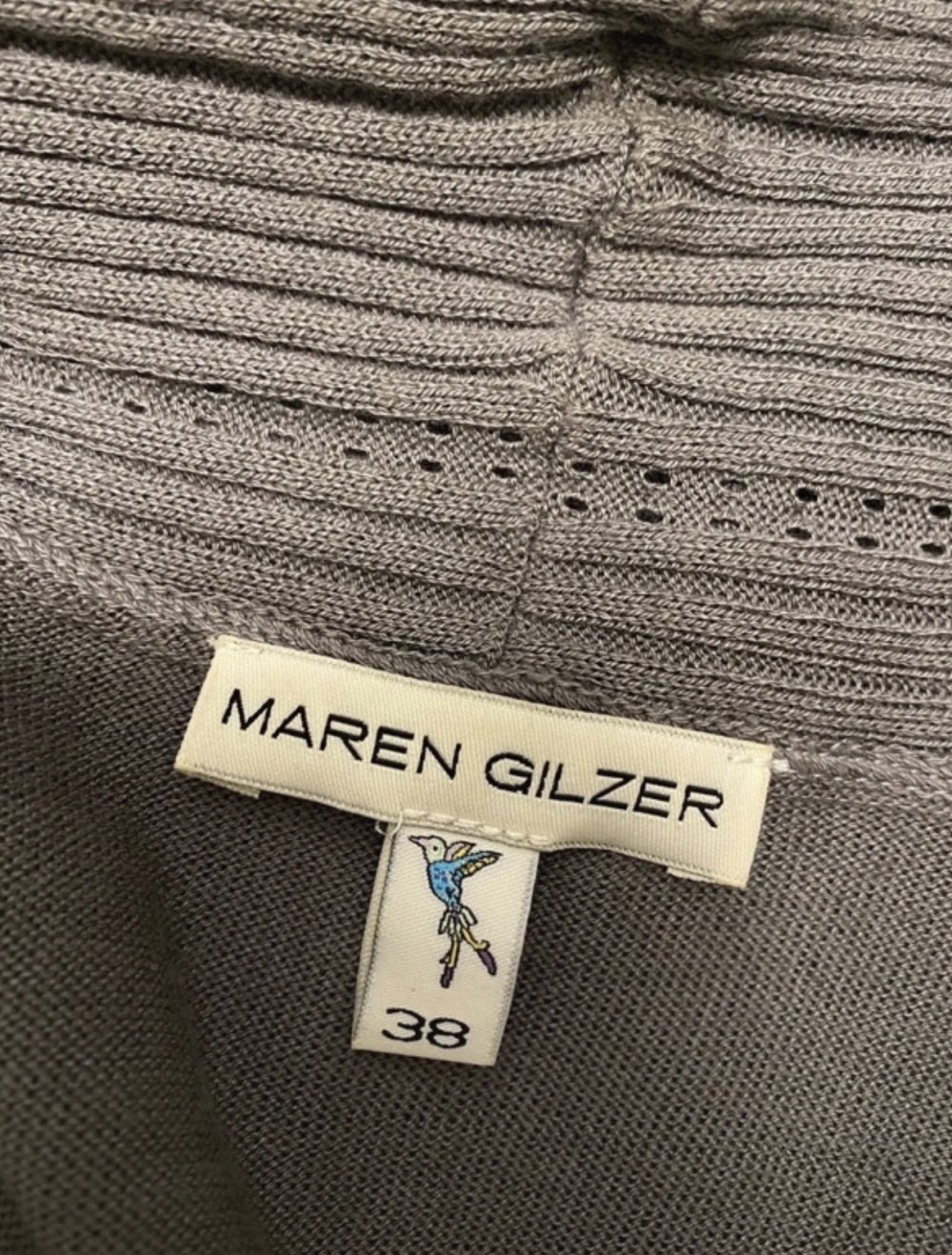 Strickjacke von Maren Gilzer Gr 38