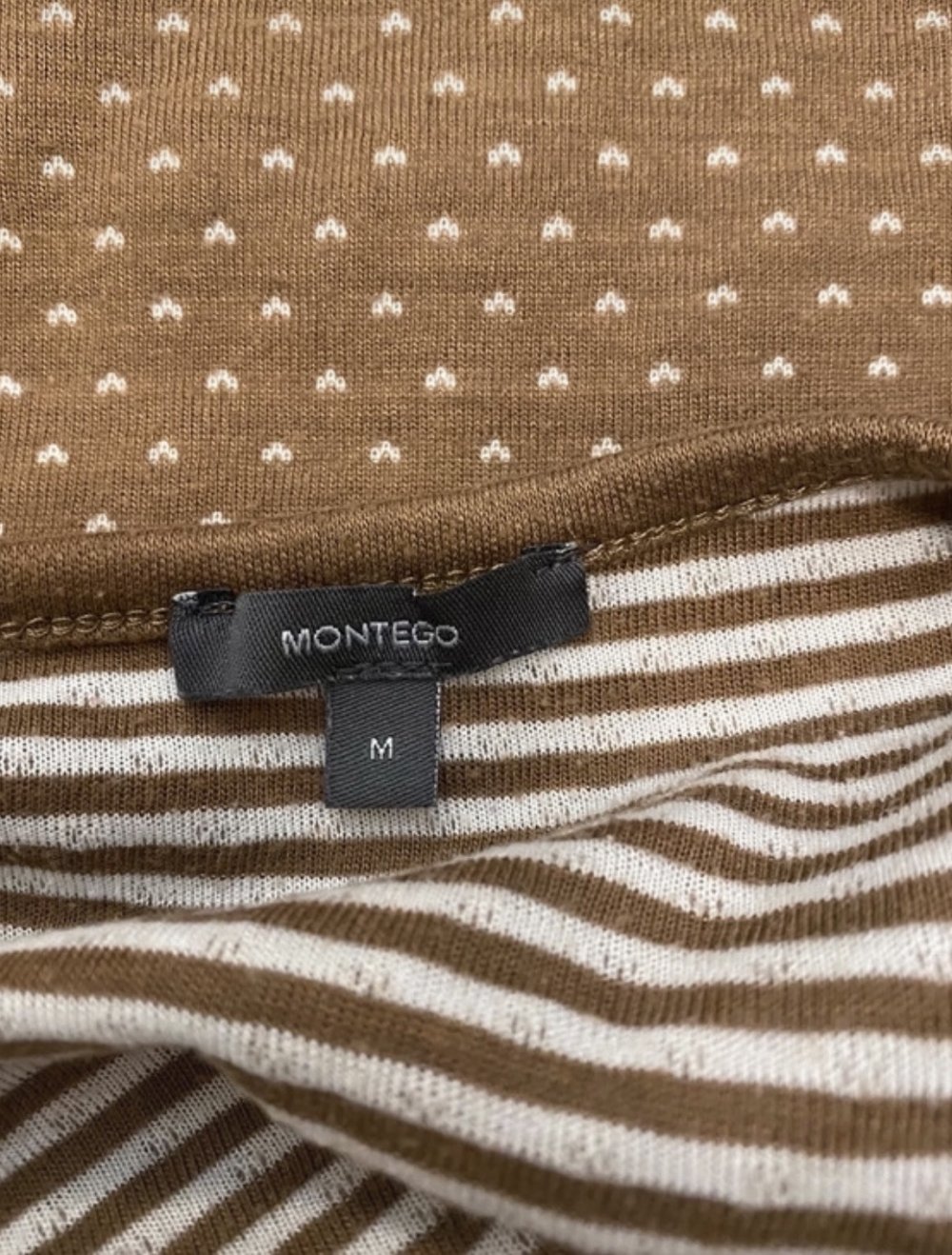 Langarmschirt von Montego Gr M