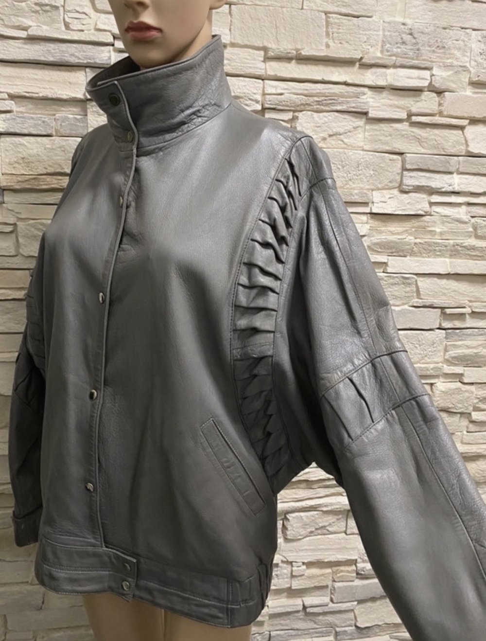 Leder Jacke von Bader Gr 38