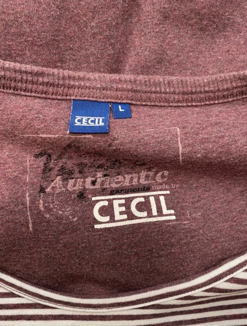 Langarmschirt von Cecil Gr L