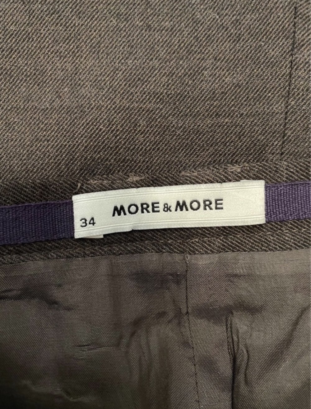 50% Wolle Rock von More More Gr 34