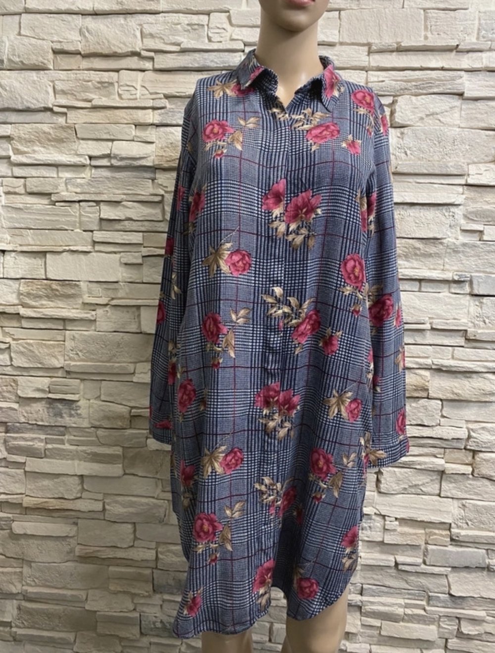 Hemd Kleid von kaside Gr L