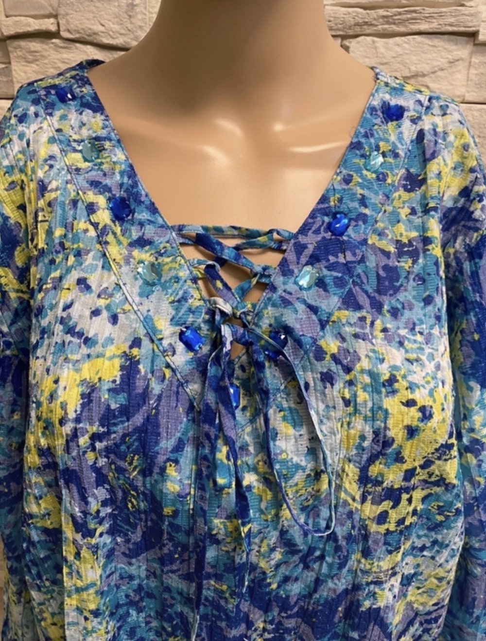 Tunika-Bluse von Laura.T. Gr 44